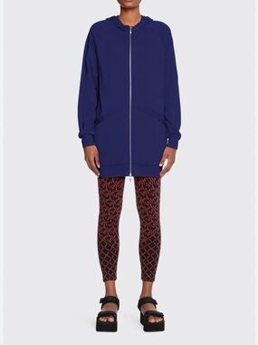 Wolford Purple Zip Hoodie